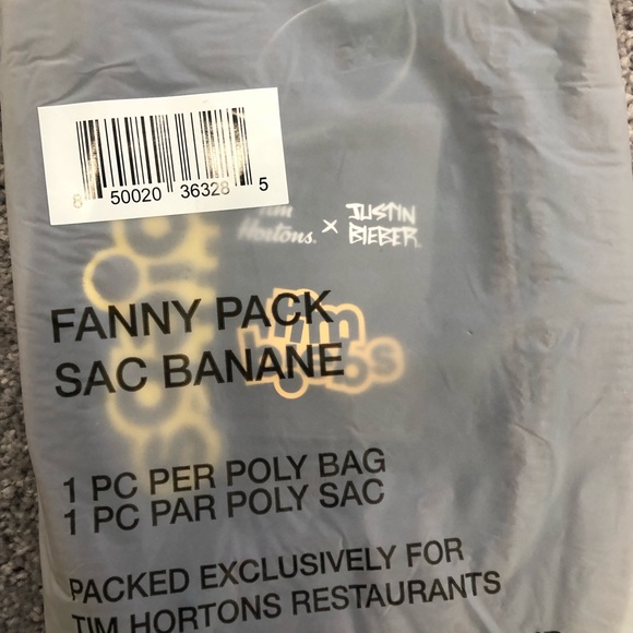 NWT UNOPENED TimBiebs Tim Hortons FANNY PACK - Picture 2 of 2